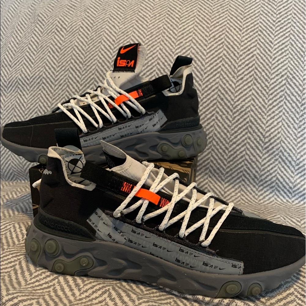 Nike React ISPA low Black
